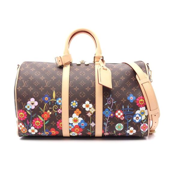 LOUIS VUITTON Handbags - Louis Vuitton Monogram Keepall Bandouliere 45 Bag